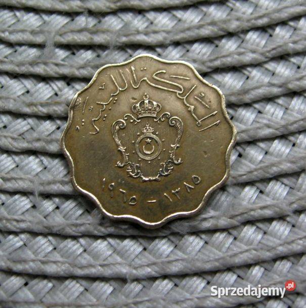 Libia 5 Milimów 1965r wielkopolskie Kalisz sprzedam