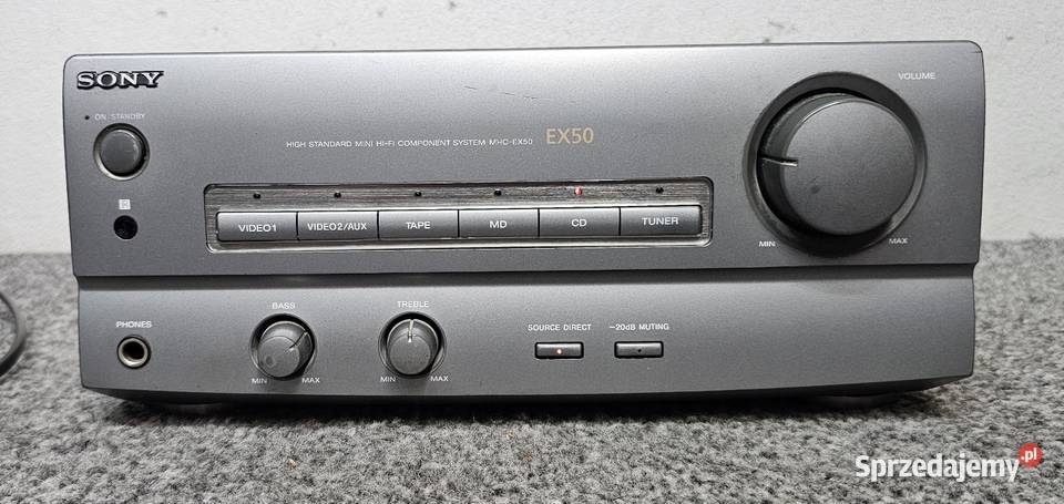 Wzmacniacz stereo Sony TAEX50 rozmiar MIDI