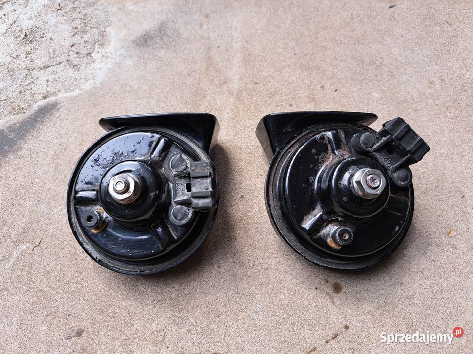 Sygnał dżwiękowy trąbka 2 komplet Leszno