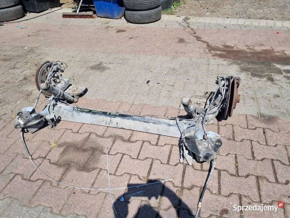 ZAWIESZENIE TYLNE TYŁ OŚ BELKA RENAULT KANGOO