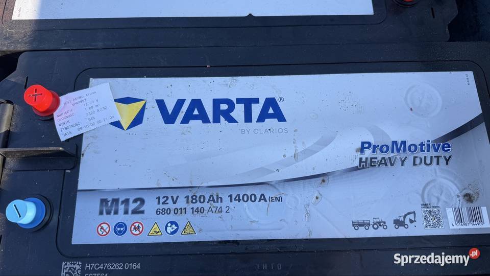 Akumulatory ZAP WARTA 180 ah NOWE mazowieckie Koszajec sprzedam