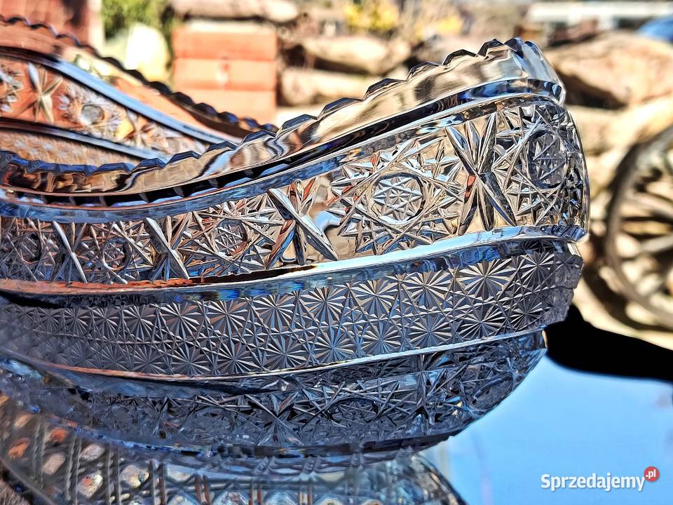 Piękna duża kryształowa gondola Klenica