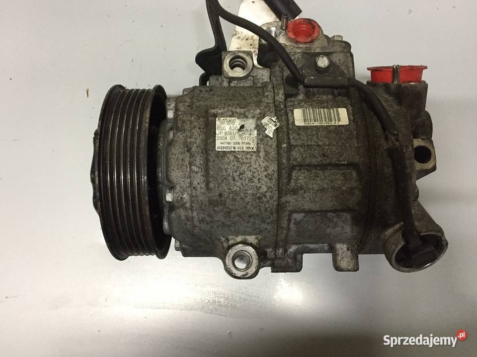 Sprężarka klimatyzacji 6Q0820803G VW AUDI SEAT osobowe Ogrzewanie, wentylacja i klimatyzacja Jelcz-Laskowice