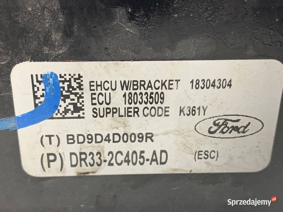 POMPA ABS FORD MUSTANG V DR332C405AD 37 309 sprzedam