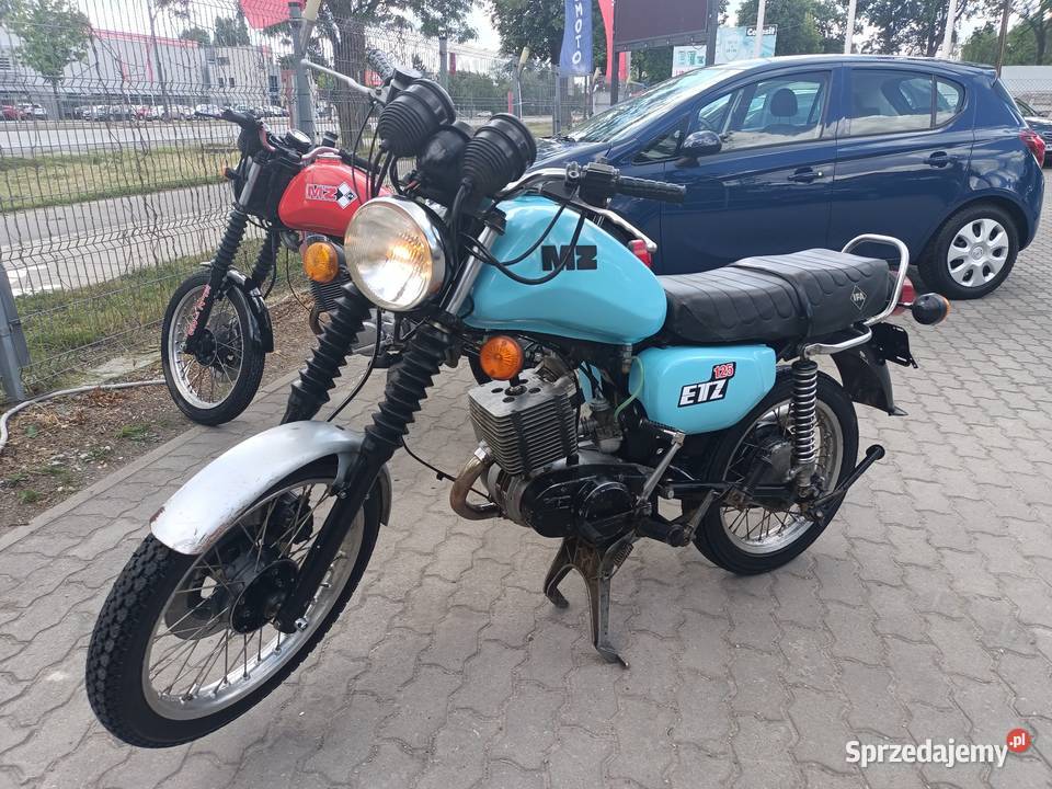 MZ etz 125 1987 sprawna dokumenty na katB nie Warszawa