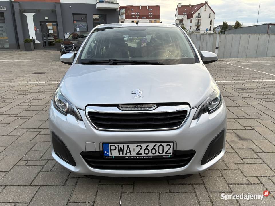 Peugeot 108 2015 65000 46l spalanie garażowany Rok produkcji 2015 sprzedam
