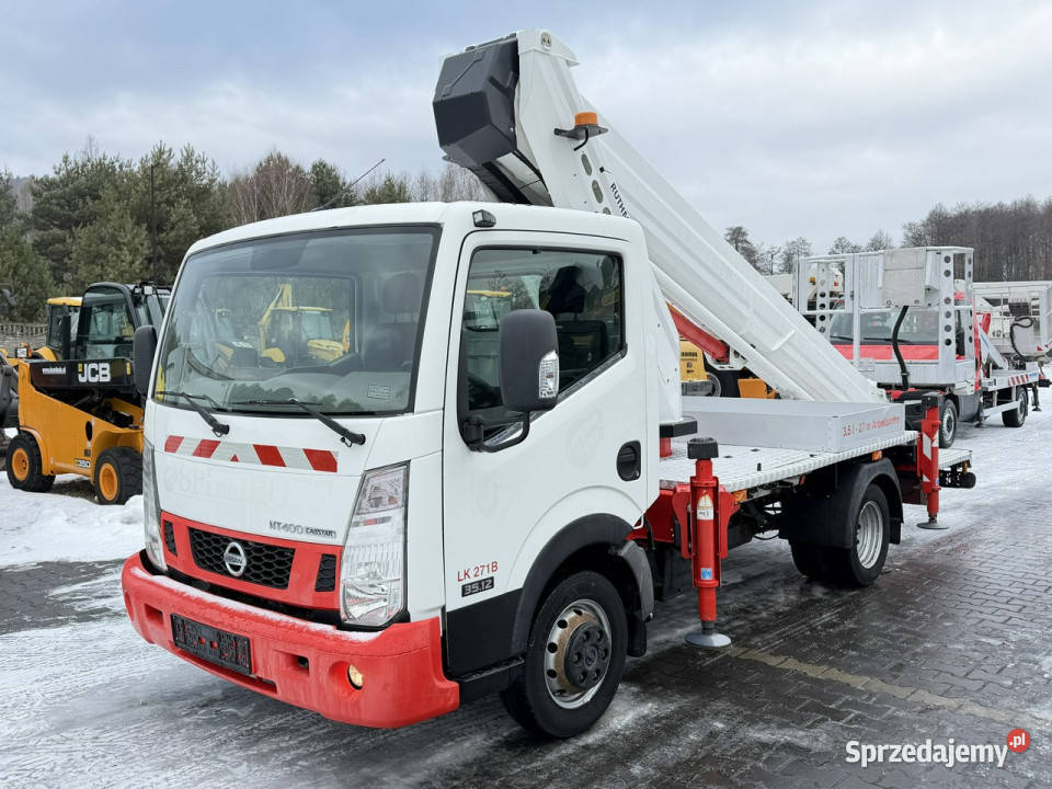 Nissan Cabstar Podnośnik Koszowy 27m RUTHMANN TB Widełki