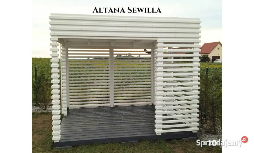 Altana drewniana nowoczesna Sewilla Szybka łódzkie Łódź