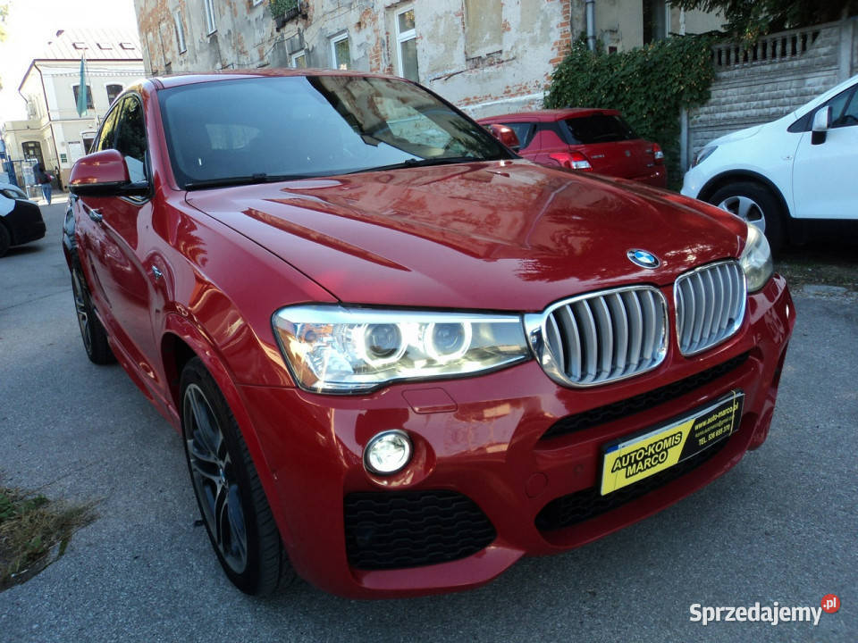 BMW X4 sprzedam ładne BMW X4 XDRIVE 20B 245 WER asystent pasa ruchu Lublin