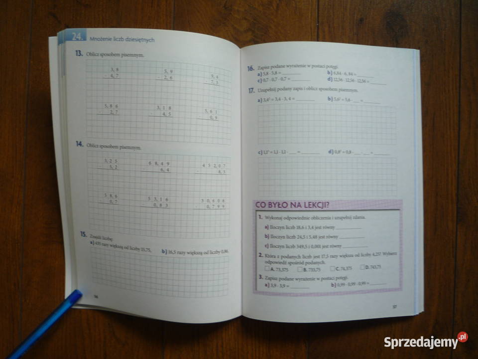 Matematyka z pomysłem SP kl5 ćwiczenia cz2 Szczecin