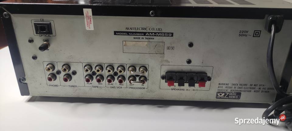 Wzmacniacz Akai AMM659 Kutno