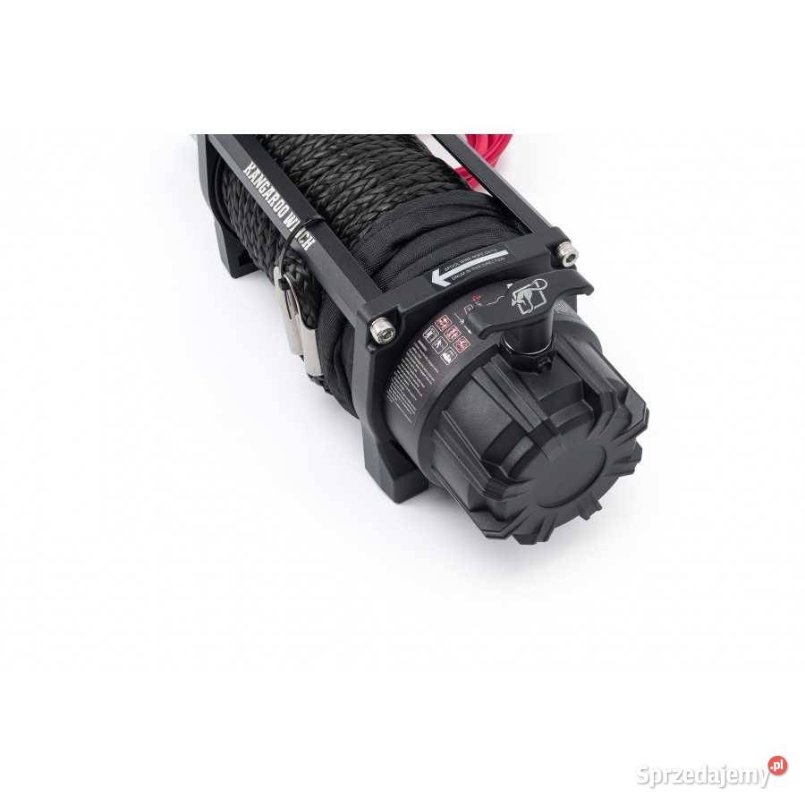 Wyciągarka K12000XP 12V z liną syntetyczną i Off-road Pasłęk