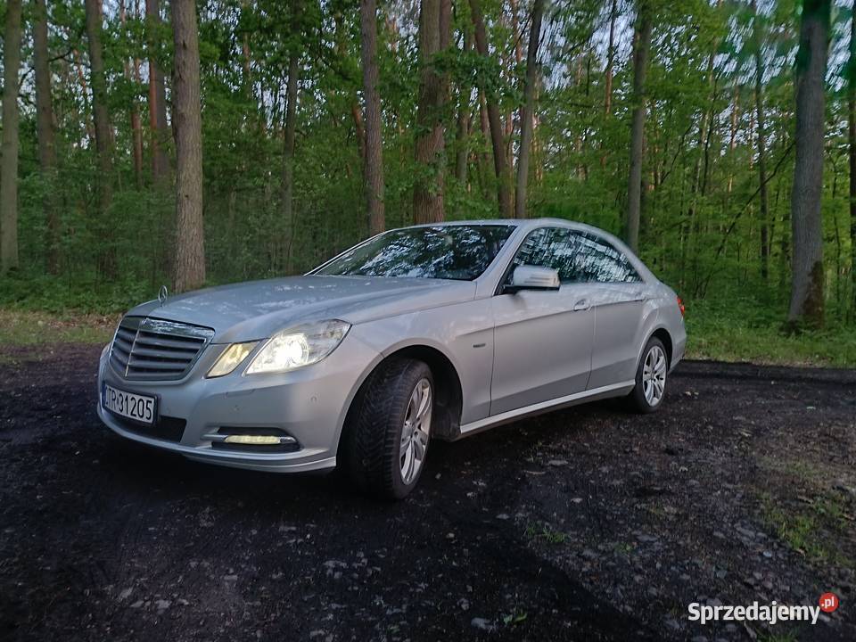 Mercedes Eklasa W212 22cdi mi mi srebrny Toruń