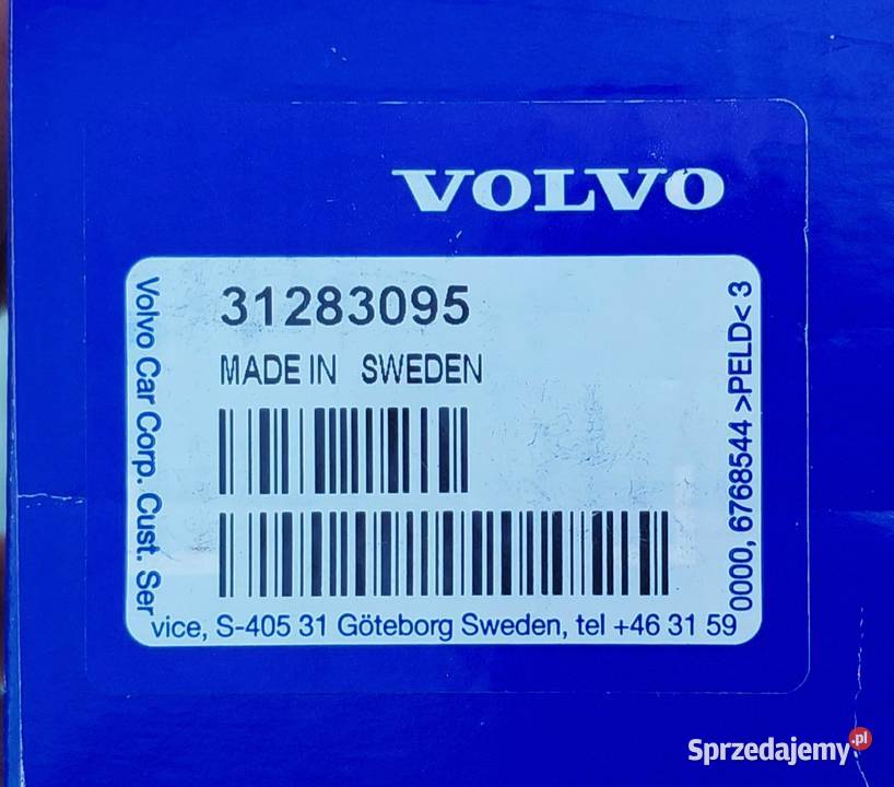 ZAŚLEPKI ZDERZAKA PRZÓD VOLVO S60 31283095 Mielęcin sprzedam