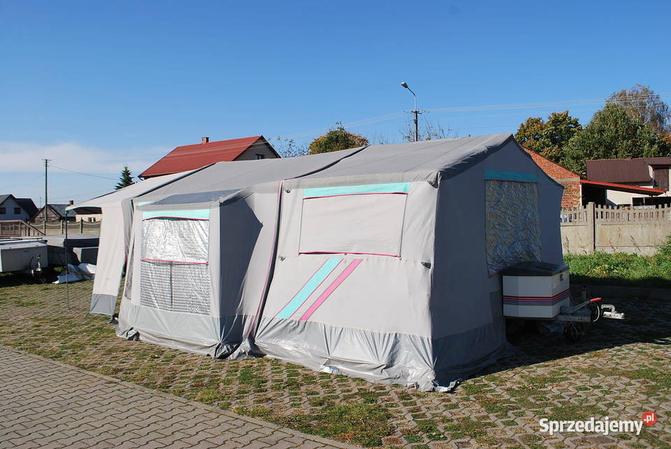 PRZYCZEPA KEMPINGOWA NAMIOTOWA RACLET 1996 R sprzedam