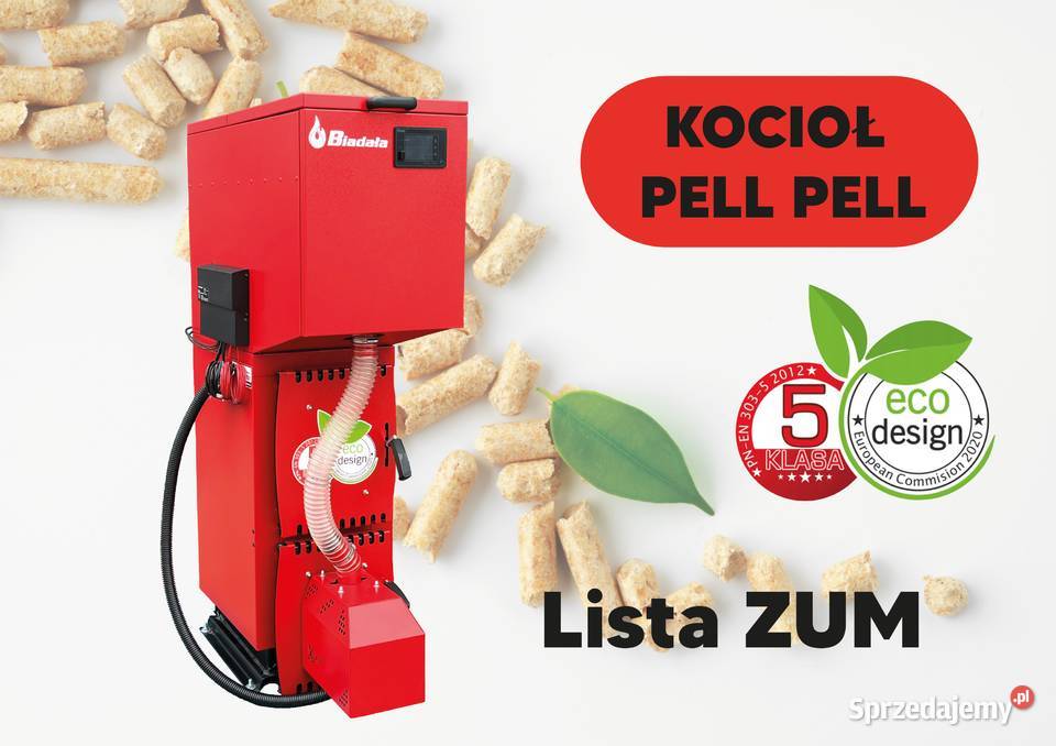 Kocioł Piec 8kW na Pellet Z Podajnikiem PellPell Szczerców