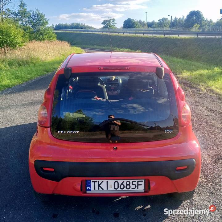 Peugeot 107 polski salon 10 benzyna