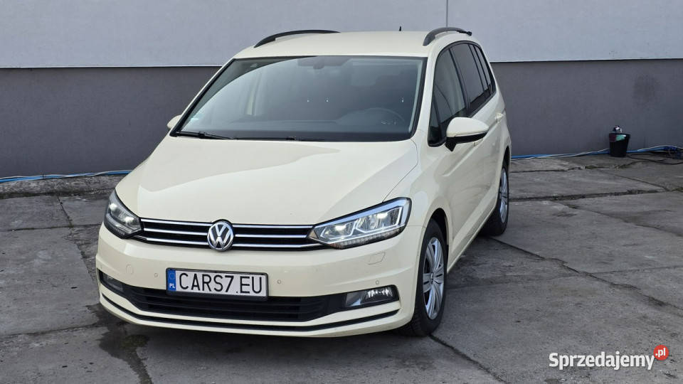 Volkswagen Touran Automat lampy led park assist isofix Szczecin