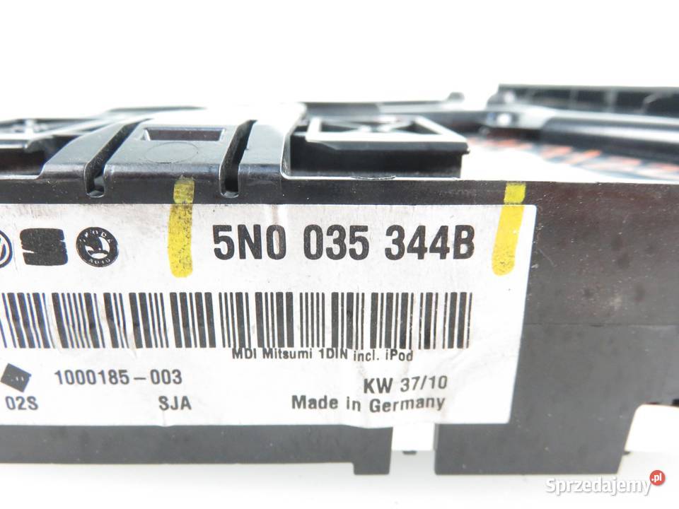 INTERFEJS MULTIMEDIA PASSAT B7 14 TSI 5N0035344B małopolskie