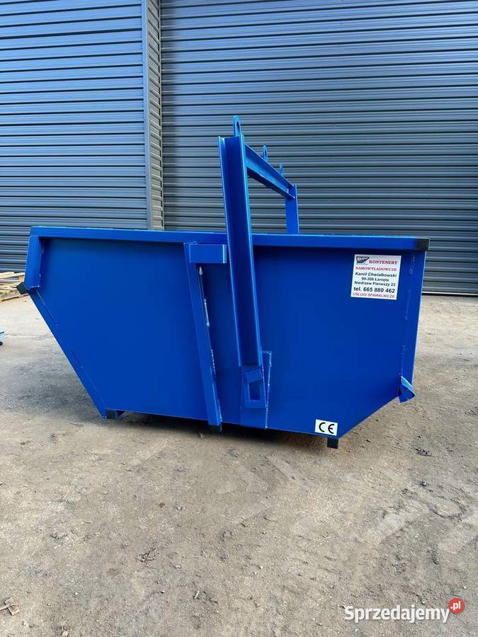 Kontener samowyładowczy na dźwig mulda do piasku Niedrzew Pierwszy