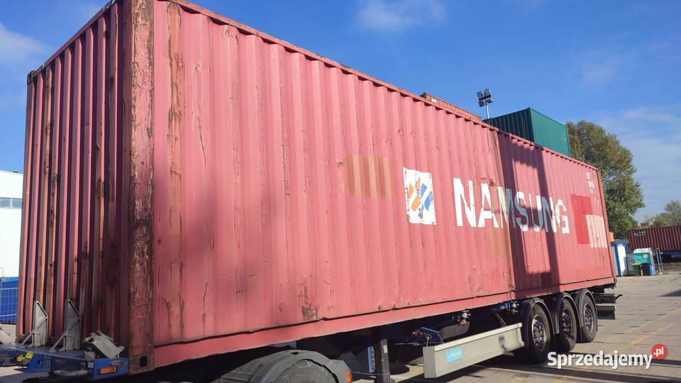 Kontener Morski Magazynowy 40HC 12 metrowy Pewny Kraków