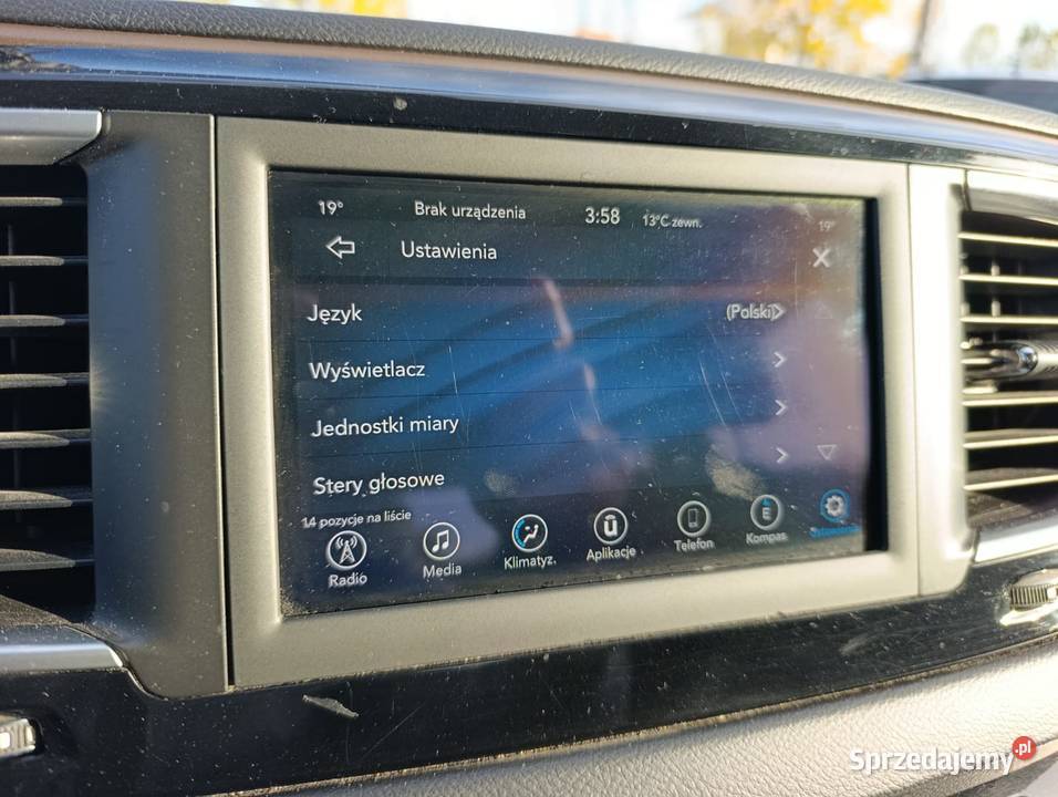 Instalacja gazowa Mały przebieg 7 osób Touring Chrysler Warszawa