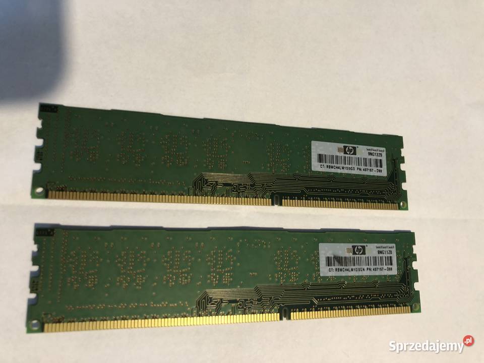 Pamięć Micron Technology 2 x 2GB DDR 3 PC3 Tychy