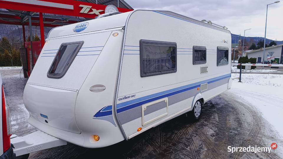 Przyczepa kempingowa HOBBY 2003 campingowa 1 Międzybrodzie Bialskie