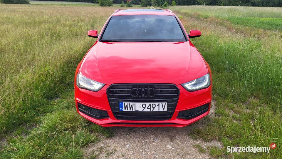 Audi a4 avant b8 20 tdi 190 3xS line nieuszkodzony A4 mazowieckie Młynisko