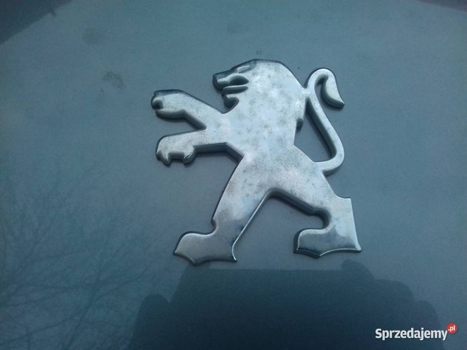 Emblemat klapa tył peugeot 607 Terpentyna