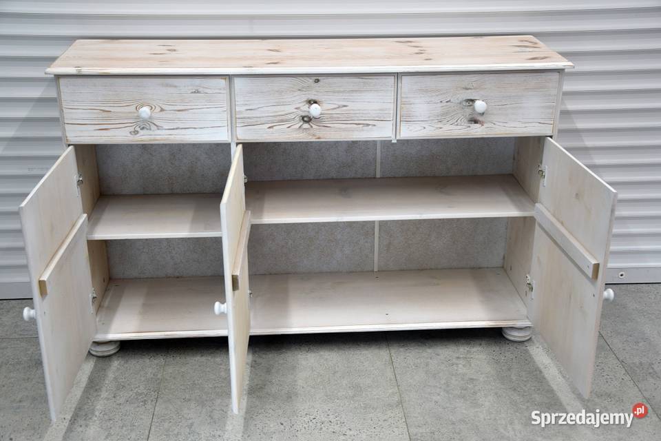 komoda z drewna sosnowego nowa sprzedam