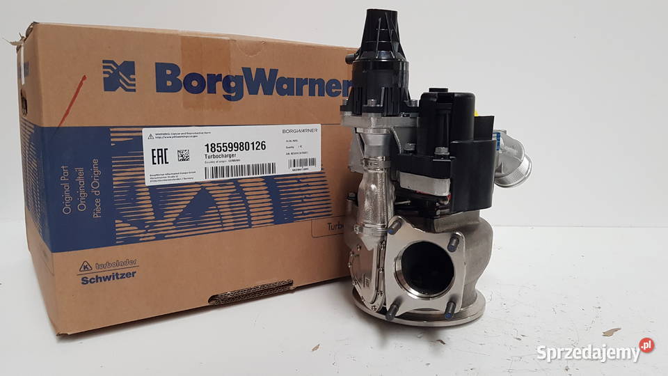 Turbosprężarka BorgWarner KKK 18559980126 Siedlce