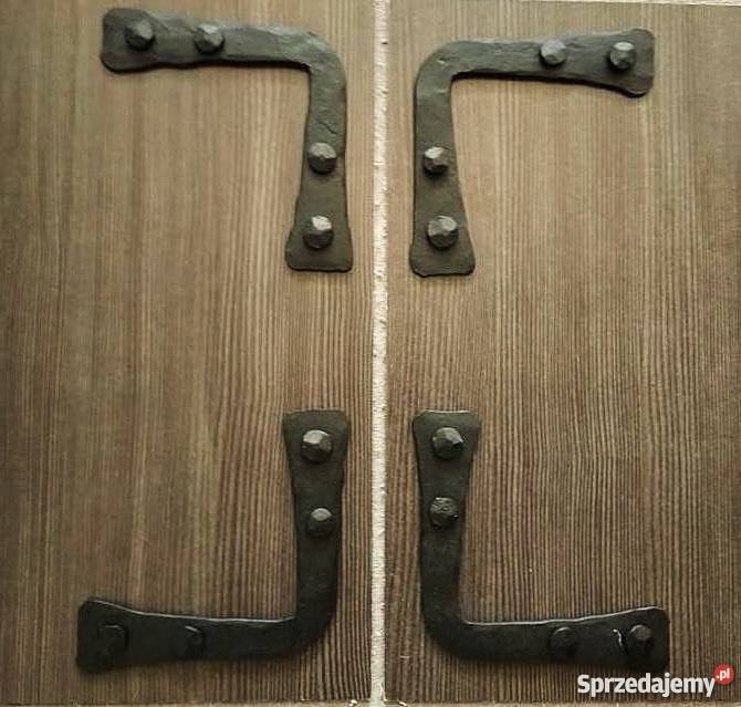 Okucia okienne drzwiowe meblowe kute pomorskie Słupsk