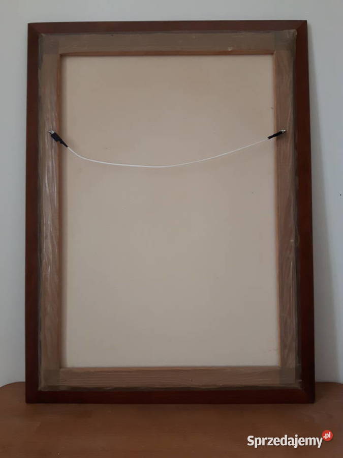 Portret konia z żrebakiem obraz olejny