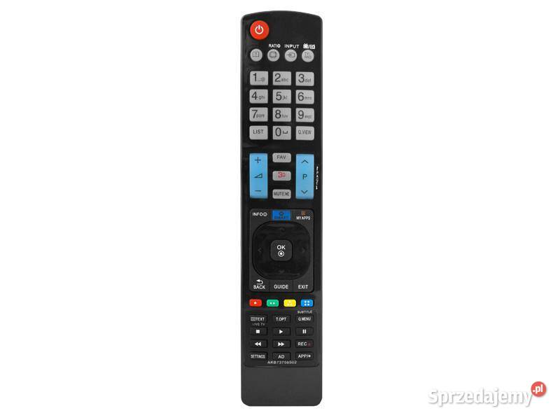 Pilot uniwersalny do telewizora TV LCD LG TV i Video świętokrzyskie