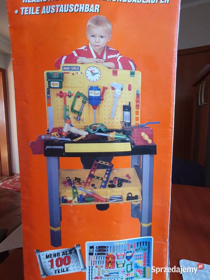 nowy warsztat majsterkowicza 3 lata+ Edukacyjne Piła sprzedam