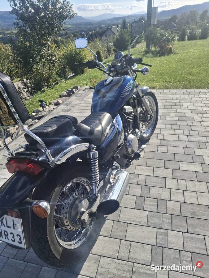Sprzedam kawasaki 250 zarejestrowany na 125 nieuszkodzony małopolskie Limanowa sprzedam