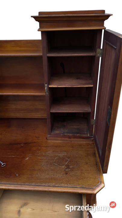 BIURKO Z PRAKTYCZNĄ NADSTAWKĄ XIX W Szczecin