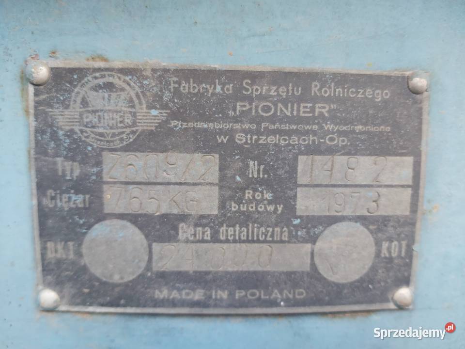 Kopaczka do cebuli ziemniaków buraków i Pozostałe kujawsko-pomorskie