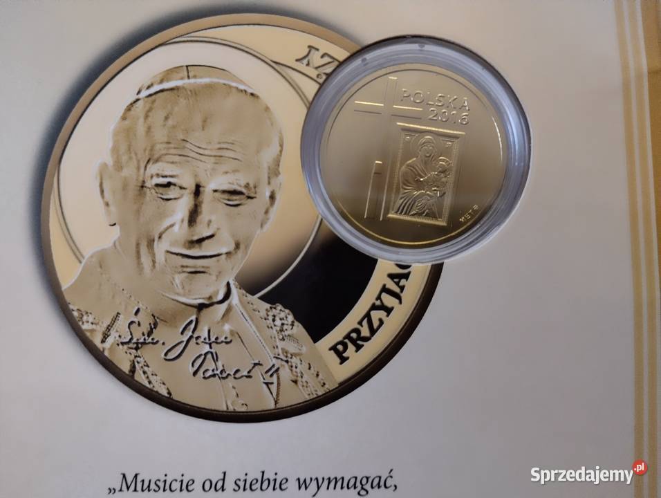 Numizmat śwJanPaweł II przyjaciel młodzieży Warszawa