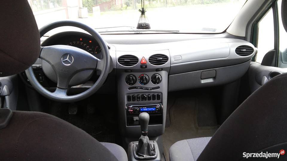 Mercedes a klasa 17 diesel zielony A-klasa śląskie