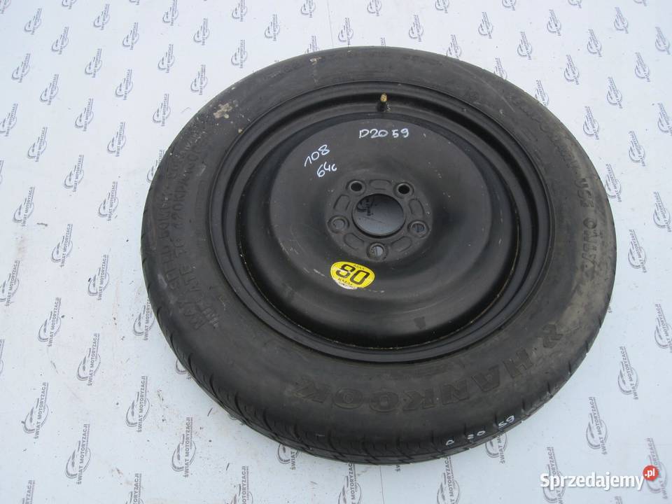 FORD VOLVO koło dojazdowe 1258516 99M 5x108