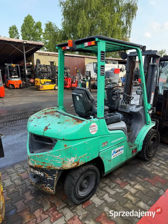 wózek widłowy MITSUBISHI FD30NT diesel S4S 3000 Wózki widłowe Działoszyn
