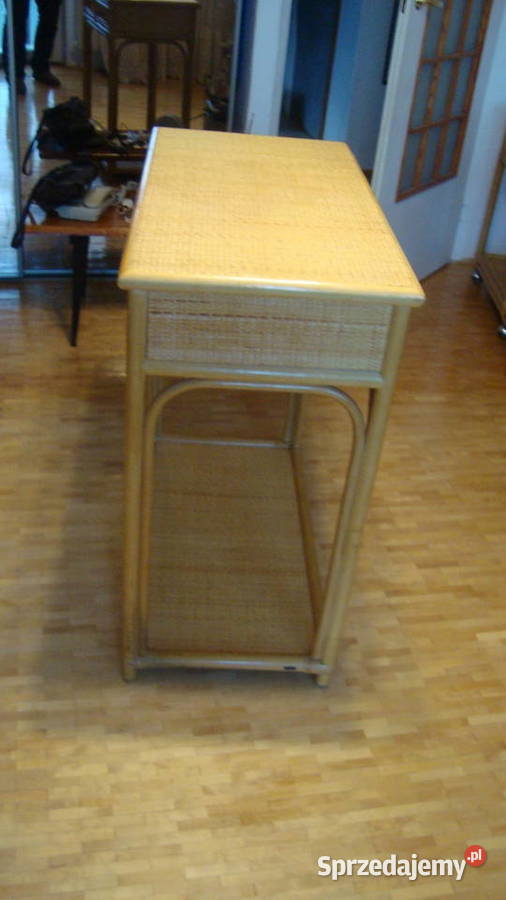 Etażerki ratanowe 2 sztuki