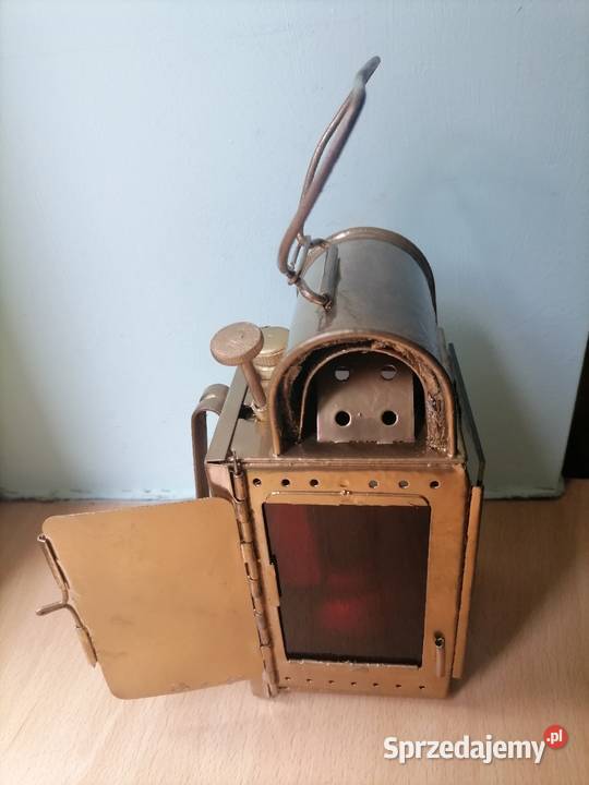 Stara lampa karbidowa Antykwariat Kraków sprzedam