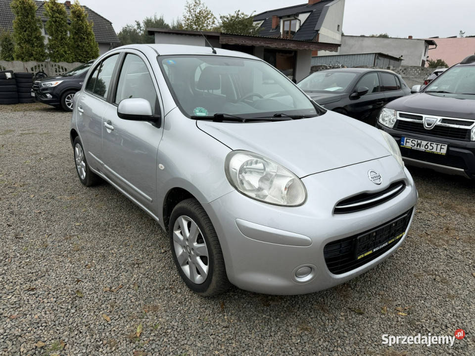 Nissan Micra navi klimatronic gwarancja K13 Micra wielkopolskie Zbąszyń