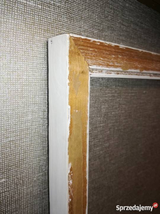 Prosta biała rama ramka do obrazu grafiki mazowieckie Warszawa