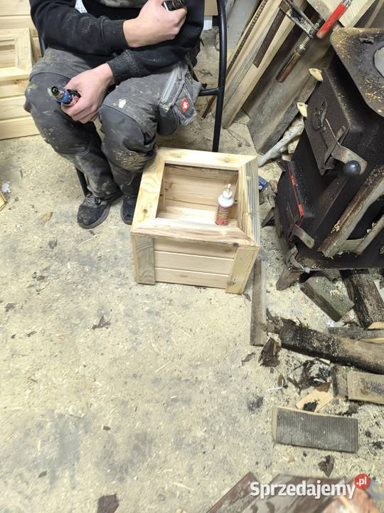 drewniane doniczki ogrodowe mazowieckie Mława