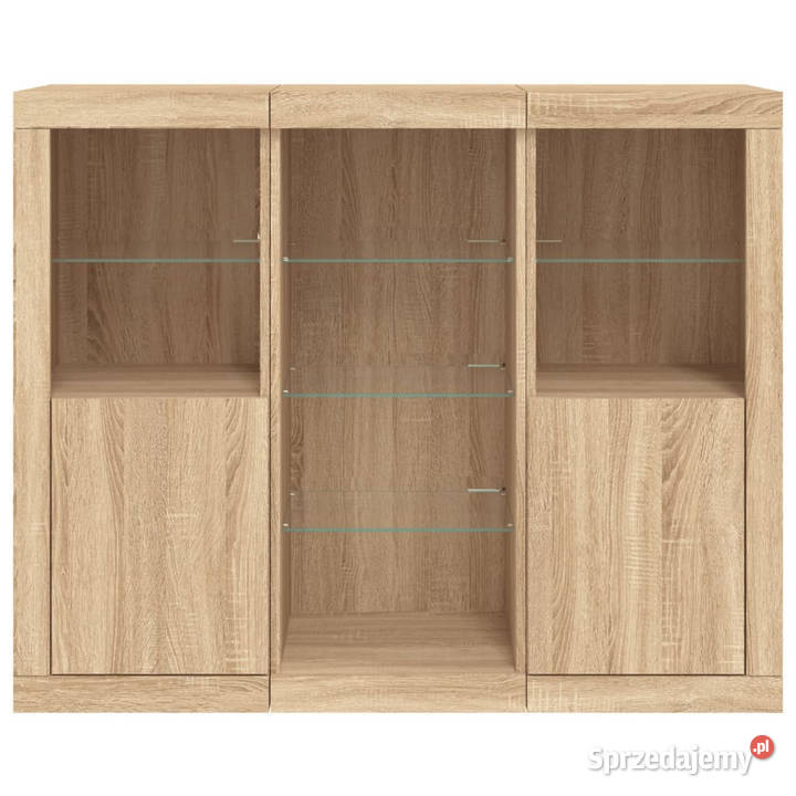 Szafki z oświetleniem LED 3 dąb sonoma WM3209123 Warszawa
