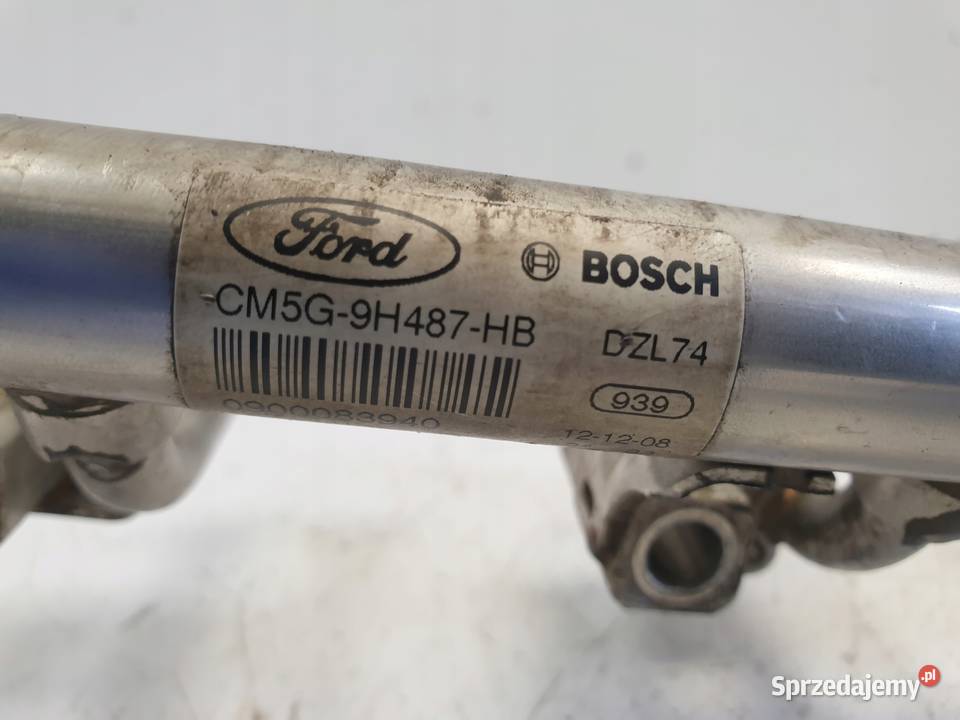 Ford Fiesta MK7 VII 10 ECOBOOST LISTWA WTRYSKOWA Rudka